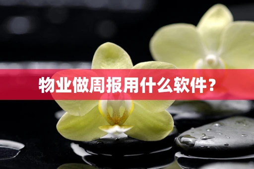 物业做周报用什么软件？