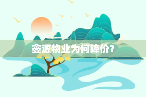 鑫源物业为何降价？