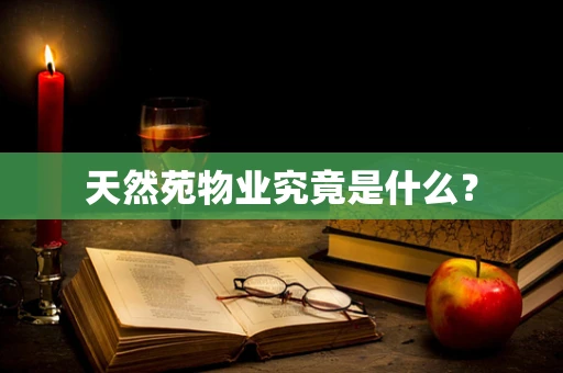 天然苑物业究竟是什么？