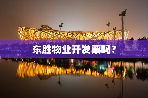 东胜物业开发票吗？