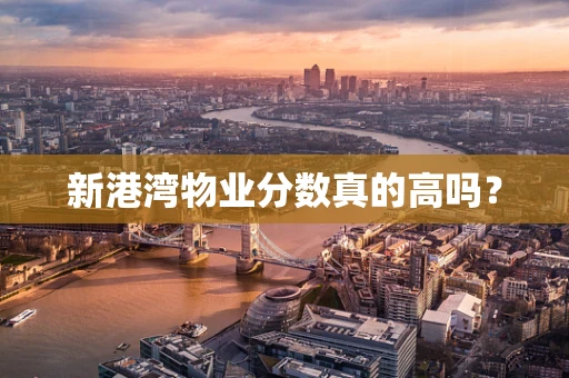 新港湾物业分数真的高吗？