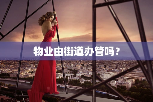 物业由街道办管吗？