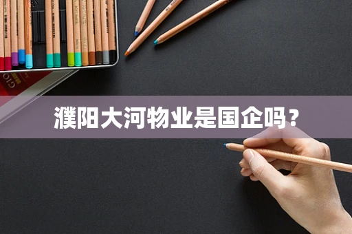 濮阳大河物业是国企吗？