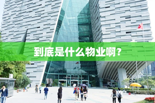 到底是什么物业啊？