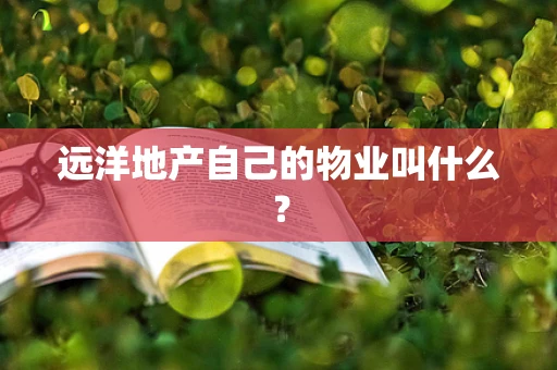 远洋地产自己的物业叫什么？