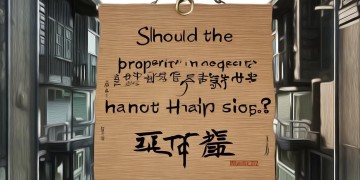 小区物业应该挂牌匾吗？