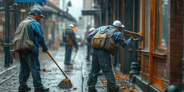 雨天物业人适合干什么活？