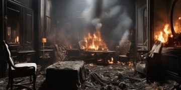 套房挨烧了物业要赔钱吗？