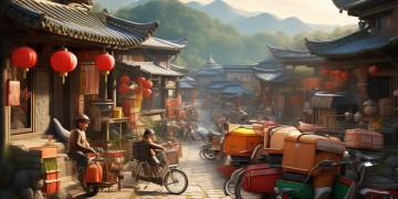 乐山快递都送到物业吗？