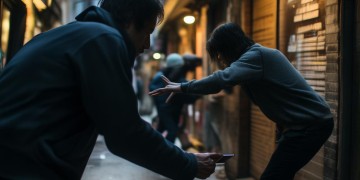 物业进门抢手机，这违法吗？