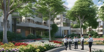 华美丽苑物业安全有保障吗？