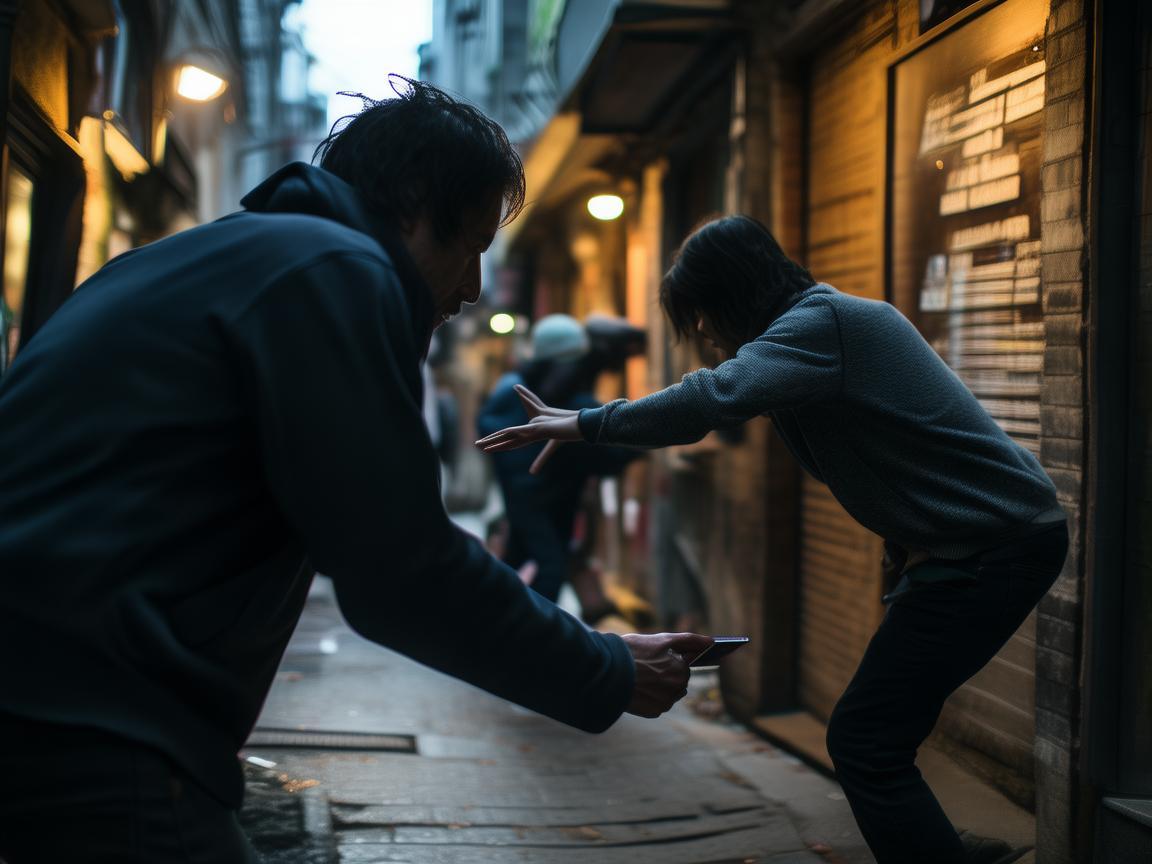 物业进门抢手机，这违法吗？