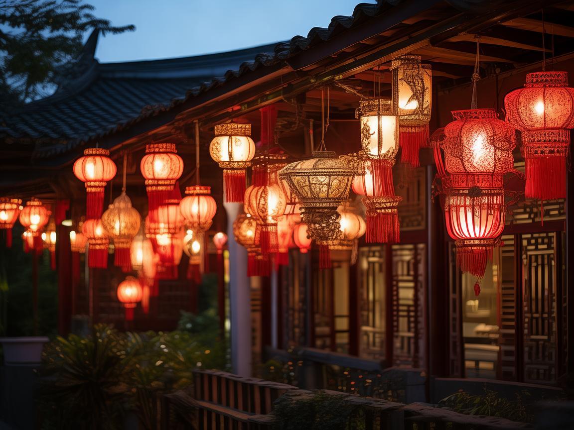 物业挂的灯笼究竟叫什么名字？